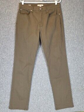 Lucky Brand 121 Slim Summer Weight Straight Leg Jeans Brown Men's 32x32